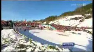 Harri Olli Vikersund 2009 196m 2.Durchgang ORF