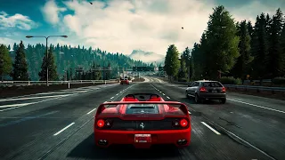 Need for Speed Rivals - 4K 60FPS Gameplay | Ferrari F50