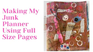 Making a Junk Planner using Full Size Papers