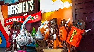 Las Vegas Free Attractions: Hershey's Chocolate World Walkthrough [4K UHD]