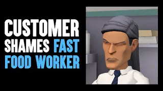 Customer Shames Fast Food Worker, Instantly Regrets It | Dhar Mann Animated [4K]