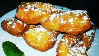 К чаю БЕЗ духовки. Самые пышные и Вкусные Вергуны на Кефире ! Легкий Рецепт!