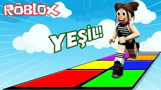 HANGİ RENK YANARSA O BLOĞA KOŞ!!🤪Roblox Color Block