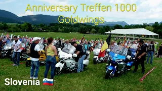Honda GoldWing Parade Slovenia 🇸🇮  International  GWEF Anniversary 1000 Goldwings