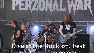 PERZONAL WAR - Rock on! Fest (Live in Budapest 2016, HD) [full show]