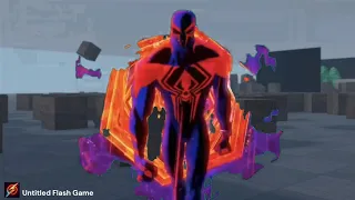 Spider-Man 2099 enters the wrong dimension... - Untitled Flash Game [ROBLOX]