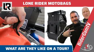 Lone Rider Panniers | What are the like on a tour?