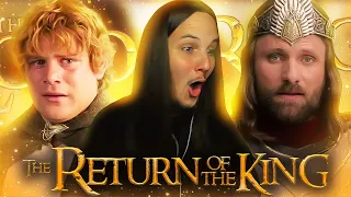 First Time Watching *THE RETURN OF THE KING* | LORD OF THE RINGS Trilogy Reaction!