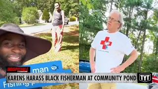 Neighborhood Karens HARASS Black Resident Fishing At Community Pond