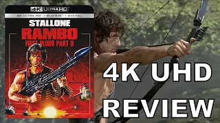 RAMBO: FIRST BLOOD PART II - 4K REVIEW