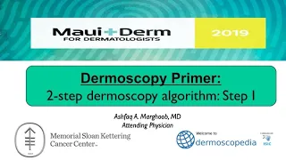 2-Step Dermoscopy Algorithm:  Step 1