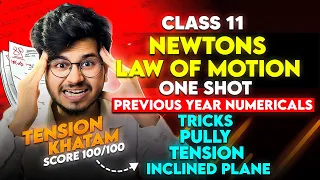 Newton's law of motion one shot class 11/jee/neet