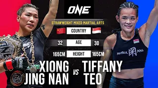 INSANE Women’s MMA REMATCH 🔥😤 Xiong Jing Nan vs. Tiffany Teo II