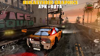 Definitive Edition Remastered HD Graphics Modpack - GTA SA Realistic Graphic - GTA SA Android | 2024