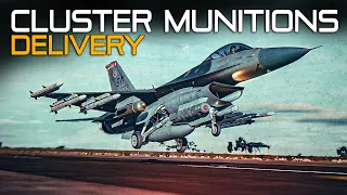 This Is Why Cluster Munitions Are So Effective | F-16C Viper | Digital Combat Simulator | DCS |