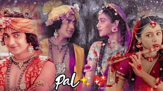 radha krishna vm on pal song ✨|| 500 subscriber special 💖 || radha krishna ❤️