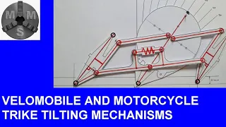 Tilting Trikes Part 1 - Velomobile and Motorcycle Trike Tilting Mechanism Design