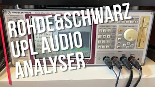 Rohde & Schwarz UPL Audio Analyser - Quick Demo