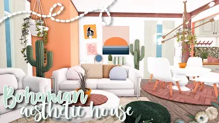 BLOXBURG: Aesthetic Boho Home | speedbuild 28k ♡