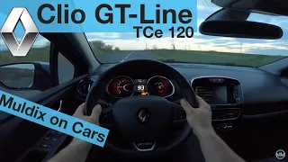 Renault Clio 1.2 TCe 120 (87 kW) POV Test Drive + Acceleration 0-200 km/h