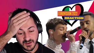 EUROVISION 2022 🇮🇹 ITALY REACTION | MAHMOOD AND BLANCO - BRIVIDI 🥲🥲🥲