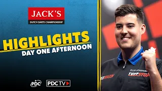 BRILLIANT BULLSEYES | Day One Afternoon Highlights | 2022 Jack's Dutch Darts Championship