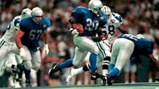 1994 WK 3 Detroit Lions (1-1) @ Dallas Cowboys (2-0) MNF, Barry Sanders vs Emmitt Smith