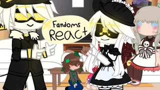 Fandoms react to eachother [REMADE!!] (Fnaf, Murder drones, and Tbhk)  {Part 1/??} |read desc|