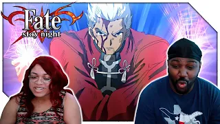 Archer vs Berserker | Fate/Stay Night Episode 13 & 14 Reaction #react