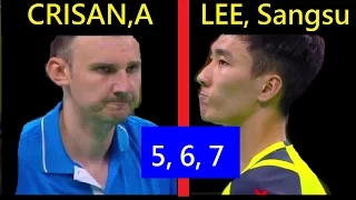 [TT sngl] Crisan Game567 Lee Sangsu, Closest match 73pt:72pt (over 1hr)