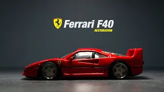 Ferrari F40 Matchbox Restoration