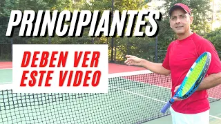 CLASE COMPLETA de todos los golpes básicos del Tennis