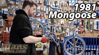 Mongoose 1981 Motomag Nickel Custom BMX Build - AlansBMX