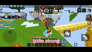 Trying to play Bedwars with Armor Break rune - #Blockmango