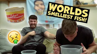 Eating the World's SMELLIEST Fish - SURSTRÖMMING Challenge | FJTV #25