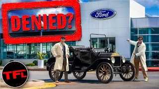 Taking a 100 Year Old Model T to a Ford Dealer for Service