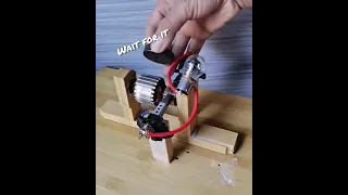 High Speed Free Energy Generator with Magnet at home