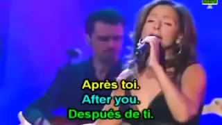 Vicky Leandros - Apres toi - English French Subtitles / Lyrics