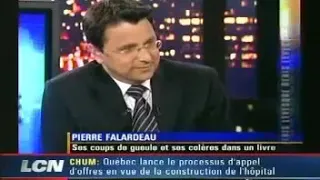 Falardeau qui mange dla marde