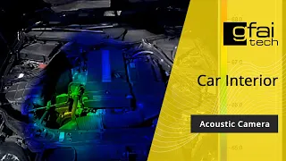 ACOUSTIC CAMERA: Visualizing the engine start of a Mercedes Benz car