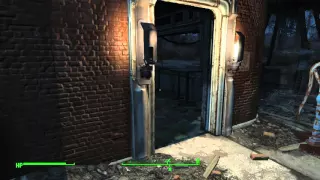 Fallout 4 Brahmin Walks Settlement Wall Glitch Bug