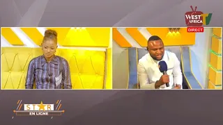 STAR EN LIGNE AVEC HALIMA BAH sur WEST AFRICA TV