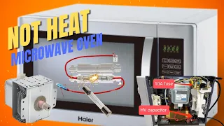 The microwave works but does not heat. What is the fault?