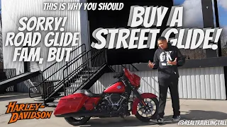 The Street Glide is The Better Glide! This is why you should buy a Harley-Davidson Street Glide!