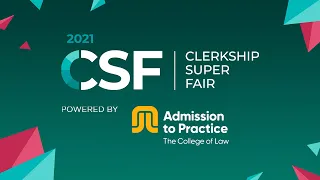 Clerkship Super Fair 2021 (CSF) | Panel Session
