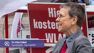 Dr. Elke Zobel - Die PARTEI - Direktkandidatin aus Aachen 1 - Bundestagswahl 2021