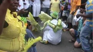 Pigeon Town Steppers 2010 Second Line Parade featuring Free Agents Brass Band