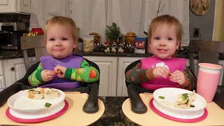 Twins try bread and butter pickles