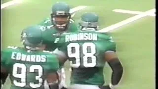 CFL 1996 CALGARY STAMPEDERS AT SASKATCHEWAN ROUGHRIDERS