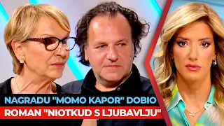 Nagradu "Momo Kapor" dobio roman "Niotkuda s ljubavlju" | Đorđe Matić i Ljiljana Kapor | URANAK1